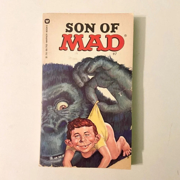 Vintage 1979 Son of Mad William M Gaines Comic  Magazine Paperback Book - Picture 1 of 16